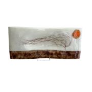 Tree of life plate with legs 69×30