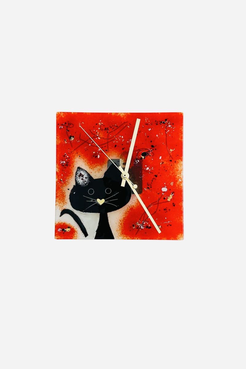 Cat clocks for wall and table 20×20