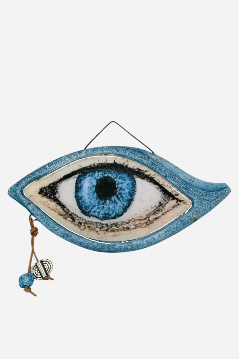 Hanging large ceramic oval eye 21×11