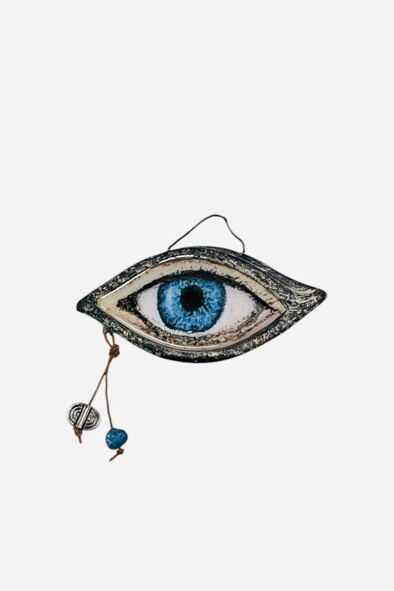 Hanging small ceramic oval eye 16×8