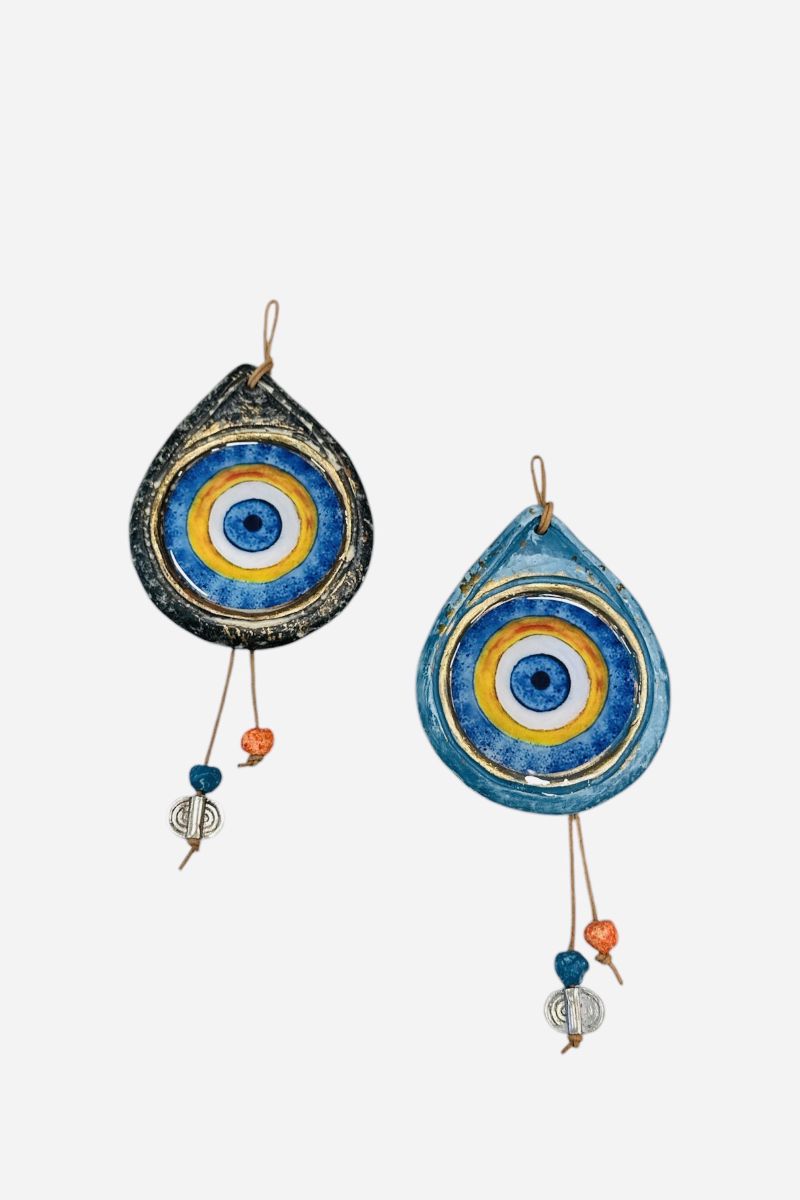 Hanging ceramic eye drop 12×9