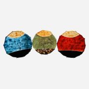 Round tree of life plate with legs F52