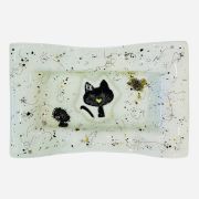 Cat plate 40×25