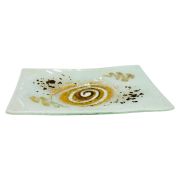 Spiral plate with metals 30×20