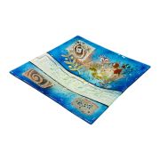 Meandros and spiral plate 35×35