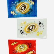 Spiral plate with metals 30×20