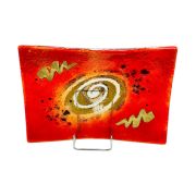 Spiral plate with metals 30×20