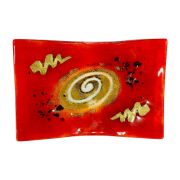 Spiral plate with metals 30×20