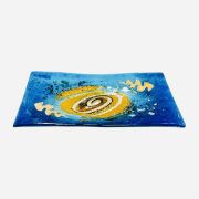 Spiral plate with metals 30×20