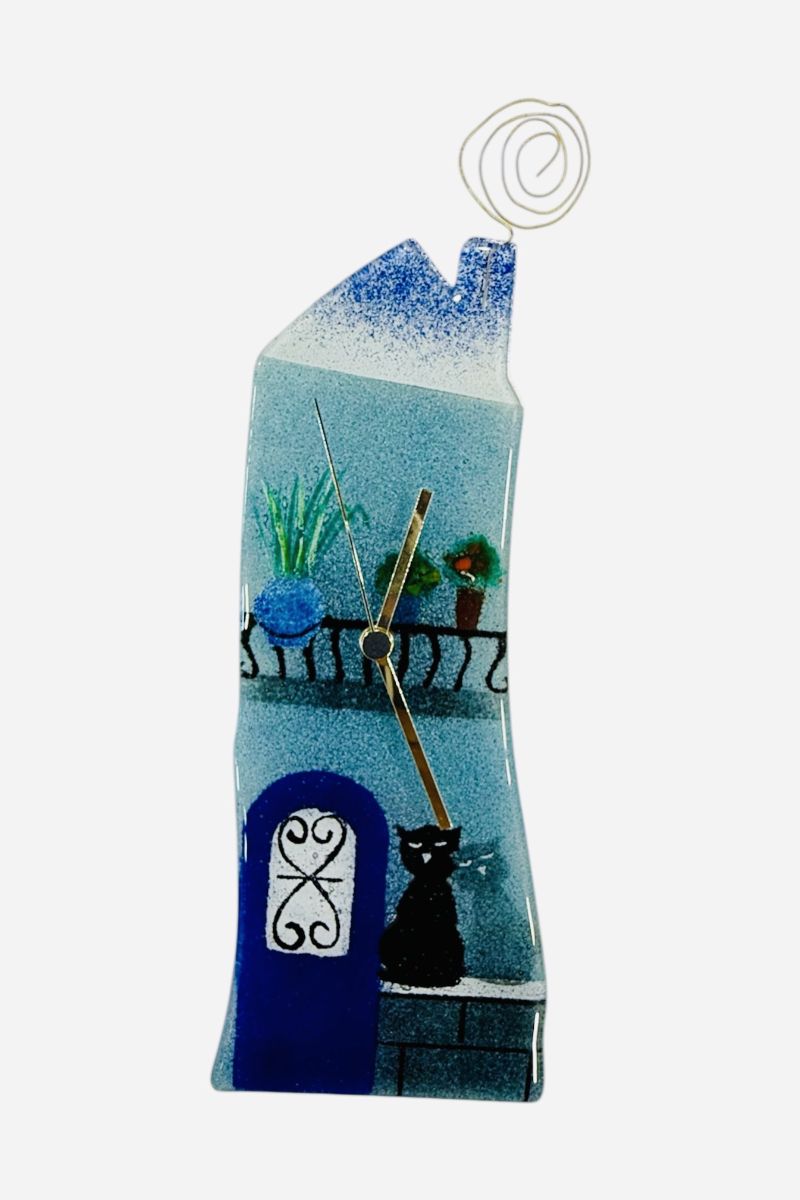 House clocks with cats 30×12