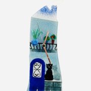 House clocks with cats 30×12
