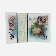 Meandros and spiral plate 30×20