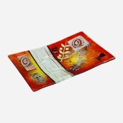 Meandros and spiral plate 30×20