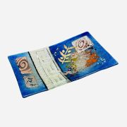 Meandros and spiral plate 30×20