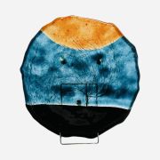 Round tree of life plate with legs F39