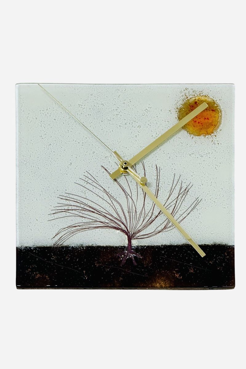 Tree of life clock for wall and table 20x20cm