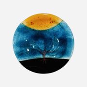 Round tree of life plate F17