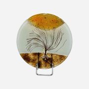 Round tree of life plate F17