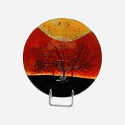 Round tree of life plate F17