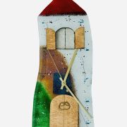 Large house clock for wall & table 37x15cm